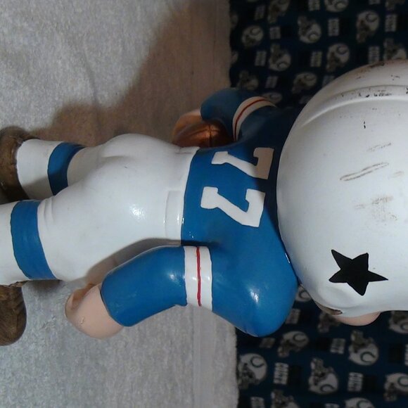 NFL Vintage 70's Dallas Cowboys Ceramic Figure 11" In-graved, Atlantic Mold 1/73 - Picture 13 of 16
